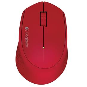 Mouse Sem Fio Logitech M280 - Vermelho