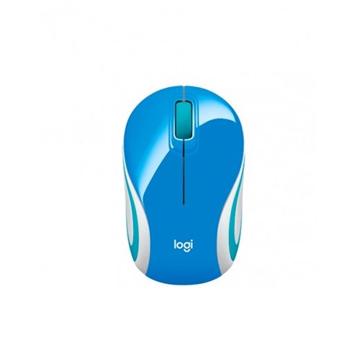 Mouse Sem Fio M187 Azul - Logitech