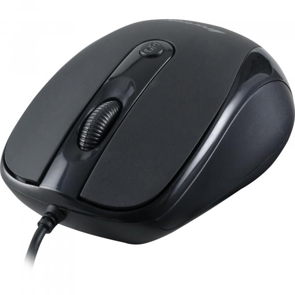 Mouse USB 1600dpi OM-103BK Preto FORTREK - 43531