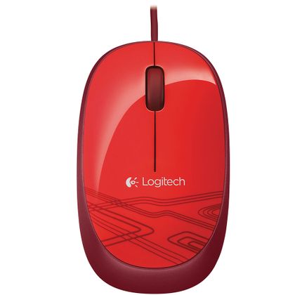 Mouse Usb M105 Vermelho Logitech Logitech