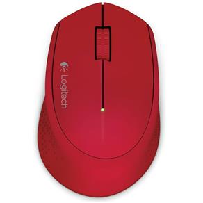 Mouse Wireless Logitech M280 - Vermelho