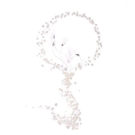Multi-Camadas imitação de Pearl nupcial Cabeça de casamento Pedaço noiva Headwear