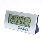 Multi-purpose Electronic Digital em LCD, Secretária Previsão Relógios H205