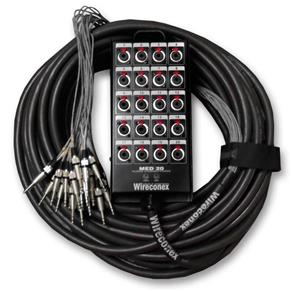 Multicabo Completo Wireconex 20 Vias P10 10 Metros