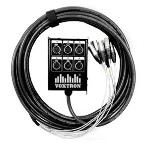 Multicabo Voxtron By Wireconex XLR M / XLR F 05m 06VIAXLR05MT 6 Vias 24 AWG