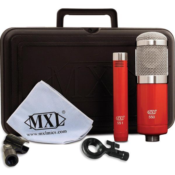 MXL - Kit de Microfone Condenser MXl550 / 551R