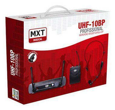 MXT Microfone Lapela Profissional Sem Fio Headset Uhf-10bp