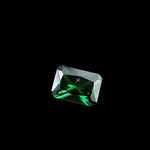 Natural Royal Emerald 10x14mm 11.52cts Corte VVS Loose Gemstone Green Sapphire