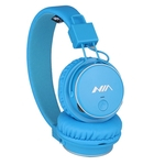 NIA-Q8 Head-vestindo sem fio Sports dobrável Plug-in Stereo Headset Bluetooth