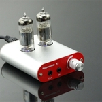 Nível de febre de alta fidelidade áudio fone de ouvido amplificador 6j5 válvula de tubo multi-híbrido diy amp