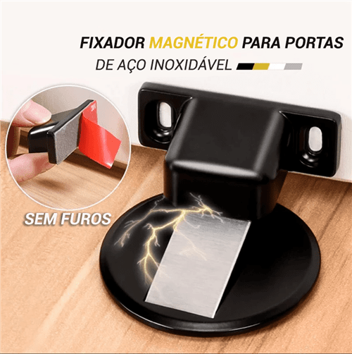 One-Stop Fixador Magnético para Portas / Branco