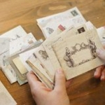 Onor-Tech Pack of 48 kawaii retro encantador especial Vintage Mini Envelope para casamento, festa de aniversário, 12 disign diferente