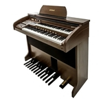 Órgão Tokai Md750 Marrom Wengue Novo Modelo MD750S