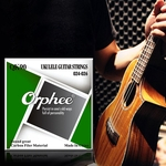 Corda Orphee QK-90 4 Pcs Ukulele Cordas pequeno cordas da guitarra