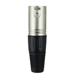 Amyove P672 3 Pin Welding Masculino plug cabeça do microfone cabo Mixer plug