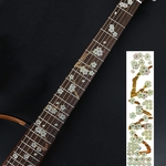 Padrão Planta animal guitarra Fingerboard Fretboard Adesivos Guitarra decalques Decoração