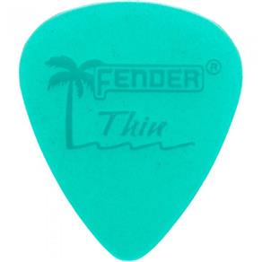 Palheta California Clear Fina Verde Fender