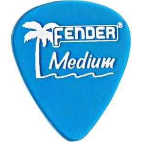 Palheta California Clear Media Azul Fender