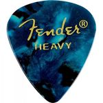 Palheta Celulóide Shape Premium 351 Heavy Ocean Turquoise Fender (144 Un)