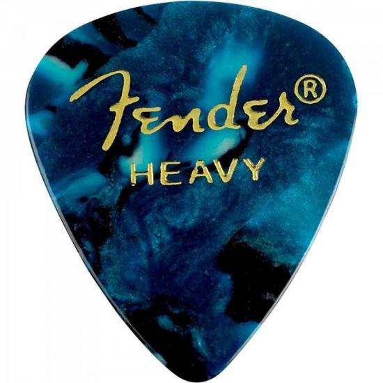Palheta Celuloide Shape Premium 351 Heavy Ocean Turquoise Fender