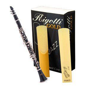 Palheta Clarinete 1 1/2 Rigotti Gold France (Unidade)