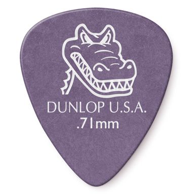 Palheta Dunlop 417 Gator Grip Standard 0.71mm - Unidade