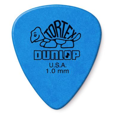 Palheta Dunlop 418 Tortex Standard 1.00mm Azul - Unidade