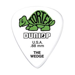 Palheta Dunlop 3326 Tortex Wedge 0,88mm Pacote com 12