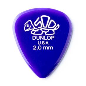 Palheta Dunlop Delrin 500 2mm - Roxa