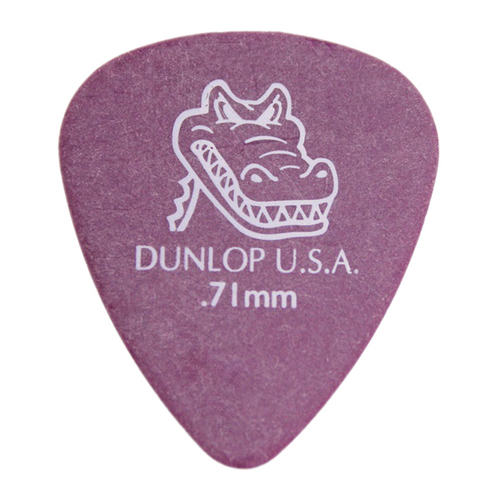 Palheta Dunlop Gator Grip 0,71 Mm