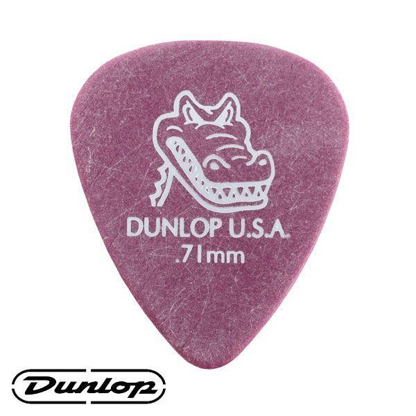 Palheta Dunlop Gator Grip 0,71mm