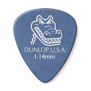 Palheta Dunlop Gator Grip 1,14mm - Azul
