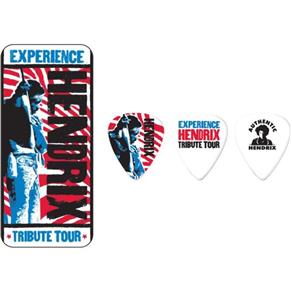 Palheta Dunlop Jimi Hendrix Tribute Tour Lata com 12 Un (8131)