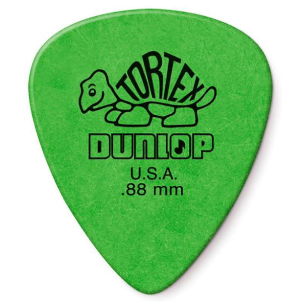 Palheta Dunlop Tortex 0.88MM Verde 418R.88