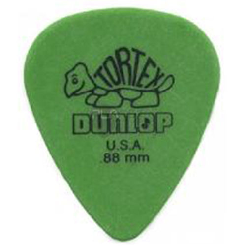 Palheta Dunlop Tortex 418R 0.88 Verde