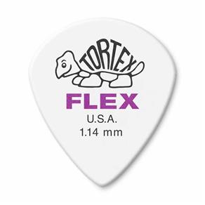 Palheta Dunlop Tortex Flex Jazz III 1,14 Mm com 12 Unidades