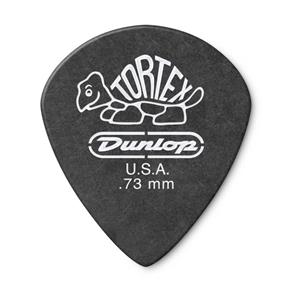 Palheta Dunlop Tortex Jazz 0,73mm - Preta