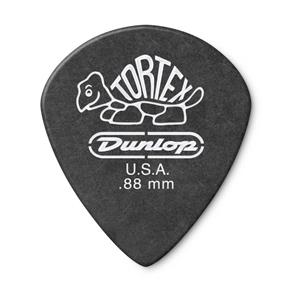 Palheta Dunlop Tortex Jazz 0,88mm - Preta