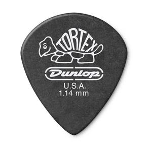 Palheta Dunlop Tortex Jazz 1,14mm - Preta