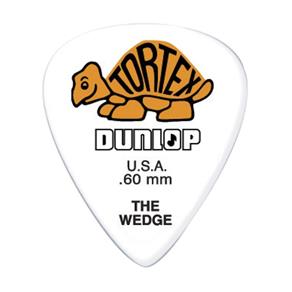 Palheta Dunlop 3322 Tortex Wedge 0,60mm Pacote com 12