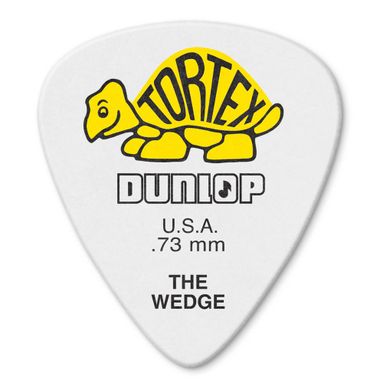 Palheta Dunlop Tortex Wedge 0,73mm - Unidade