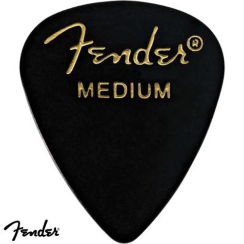 Palheta Fender Média - Preta