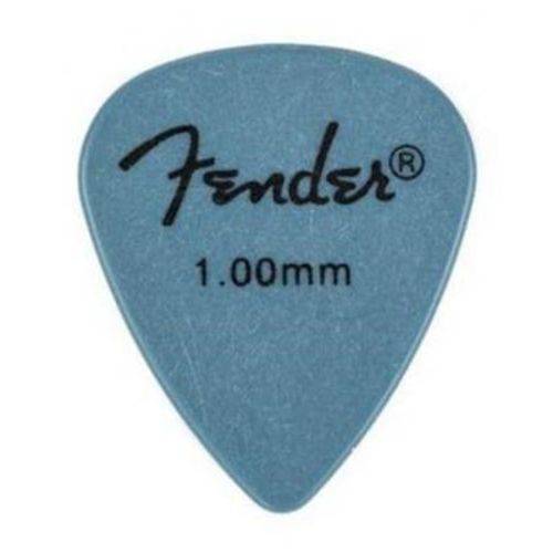 Palheta Fender Rock-on Touring 1.00mm Grossa - Azul