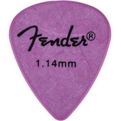 Palheta Fender Rock-on Touring 1.14mm Grossa - Roxa