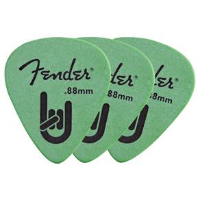 Palheta Fender Rock-On Touring Pick 0.88 Média Grossa 72 Unidades