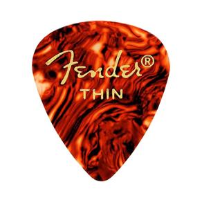 Palheta Fender Tradicional 351 Thin Média Shell