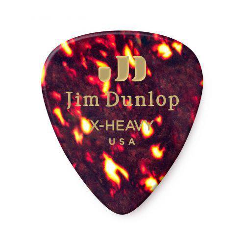 Palheta Guitarra Dunlop Tortoise Classics Shell Xh