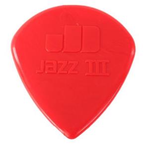 Palheta Nylon Jazz III Vermelha - Dunlop