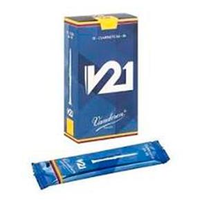 Palheta para Clarinete Bb - Si Bemol Vandoren V21 #3 1/2 (Caixa com 10 Unidades) #2200-180-12-V21