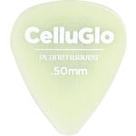 Palheta para Guitarra de Celuloide 1ccg2-10 - Glowe - Leve - (pct com 10 Unidades)